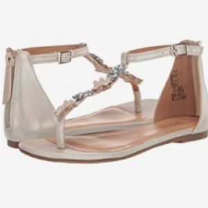 Badgley Mischka Kids Cara Sky Sz 5 Big Kid NWB